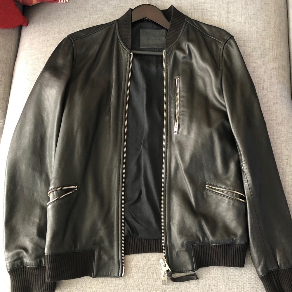 Men’s All Saints Leather Jacket